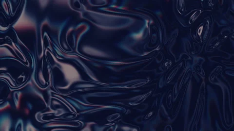 Closeup of Abstract Chromatic fluid waves background. Liquid holographic Video stock 138097941