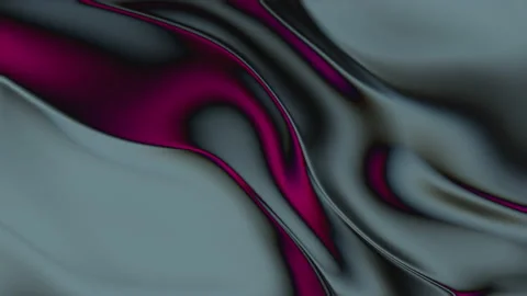 Closeup of Abstract Chromatic fluid waves background. Liquid holographic Video stock 138278724