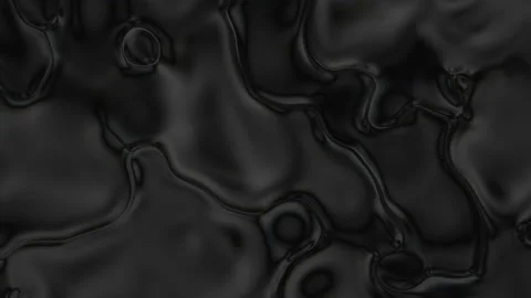 Closeup of Abstract Chromatic fluid waves background. Liquid holographic Stock Footage 144619639