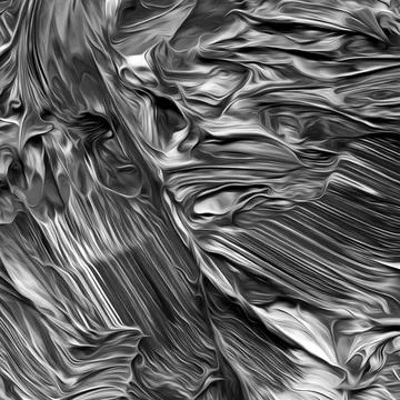 Closeup of Abstract Chromatic fluid waves background. Liquid holographic co.. Stock Illustration