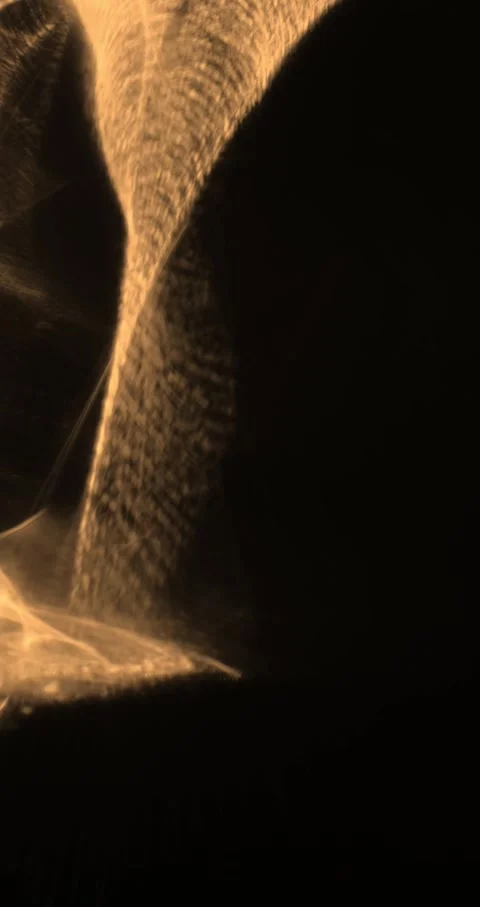 Closeup Of Abstract Chromatic Waves Background. Futuristic Holographic Video Video stock 304398863