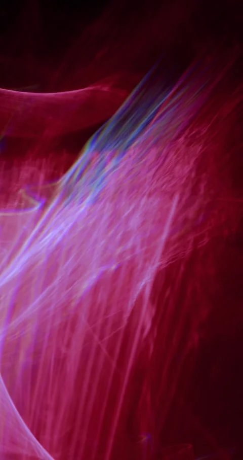 Closeup Of Abstract Chromatic Waves Background. Futuristic Holographic Video Video stock 304399249