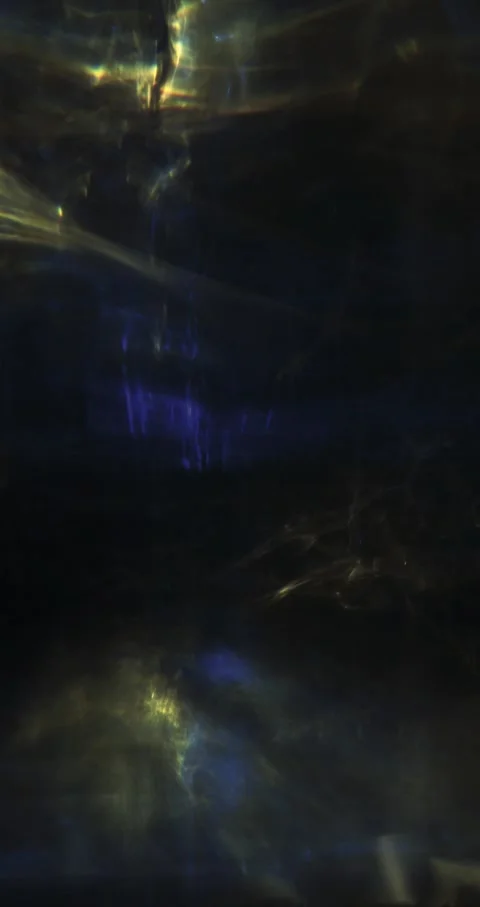 Closeup Of Abstract Chromatic Waves Background. Futuristic Holographic Video Video stock 304399584