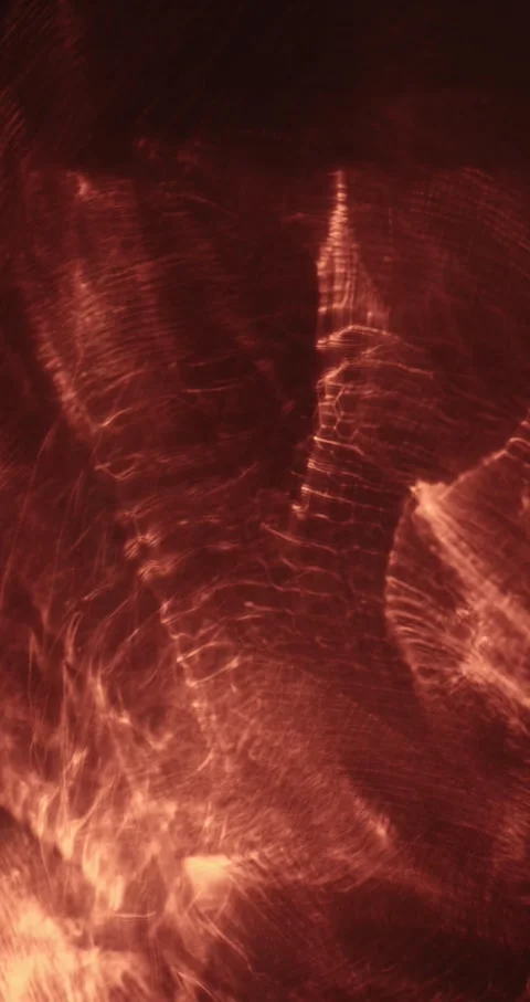 Closeup Of Abstract Chromatic Waves Background. Futuristic Holographic Video Video stock 304400066