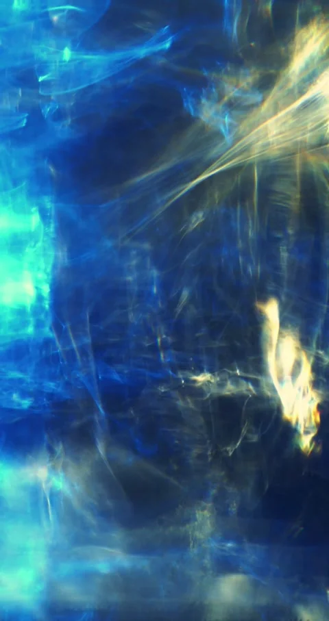 Closeup Of Abstract Chromatic Waves Background. Futuristic Holographic Video Video stock 304400773