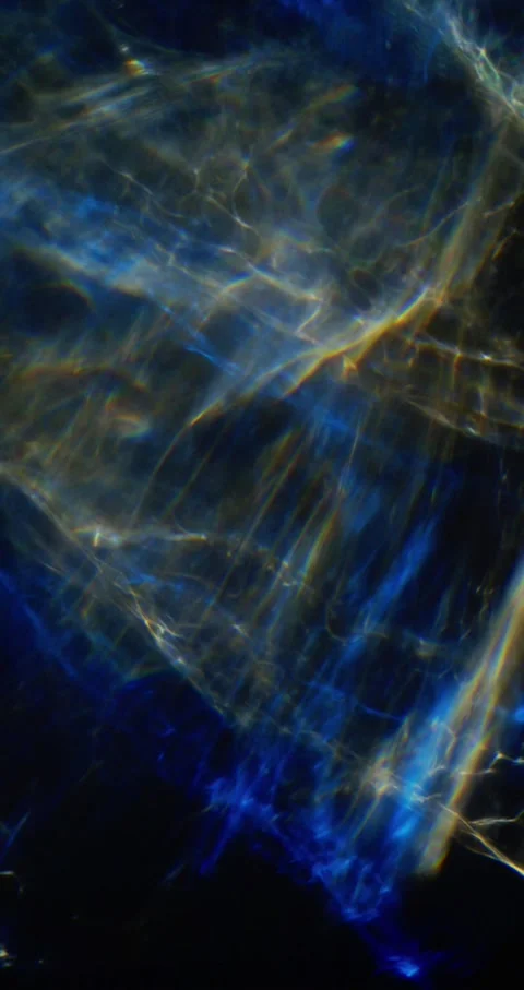 Closeup Of Abstract Chromatic Waves Background. Futuristic Holographic Video Stock Footage 304471093