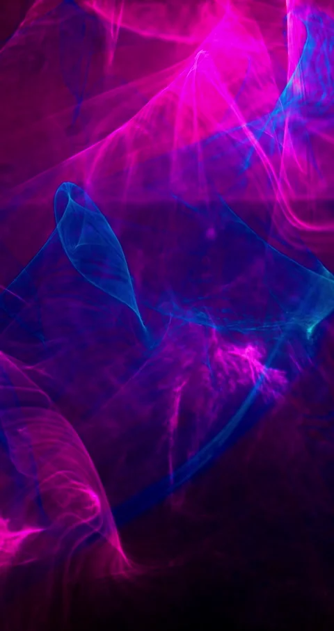 Closeup Of Abstract Chromatic Waves Background. Futuristic Holographic Video Stock Footage 304471284