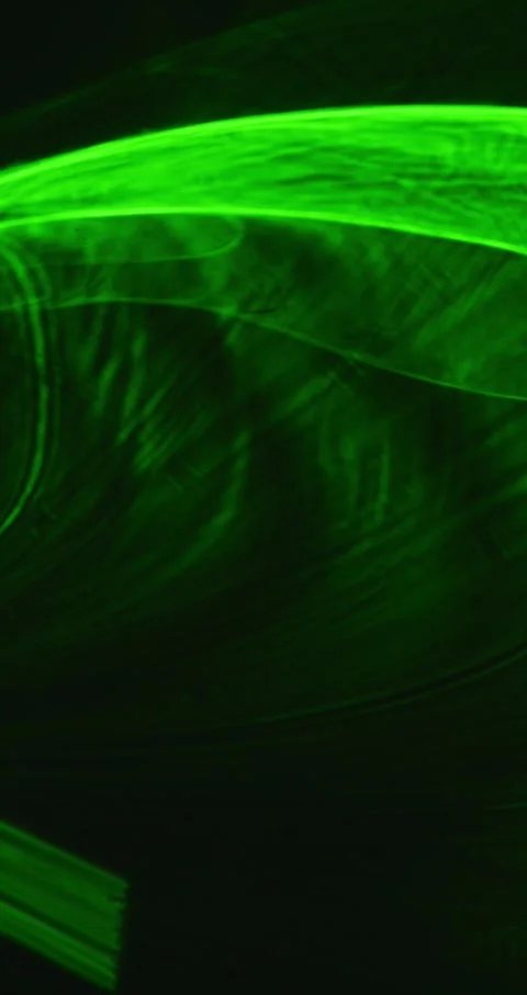 Closeup Of Abstract Chromatic Waves Background. Futuristic Holographic Video Stock Footage 304471312