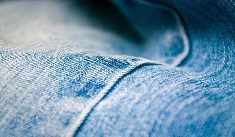 Closeup of the abstract jeans texture Stock Photos