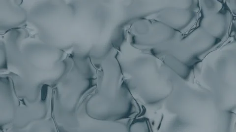 Closeup of Abstract Smooth Chromatic fluid waves background Stock Footage 196820252