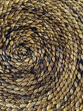 Closeup abstract wicker 库存照片