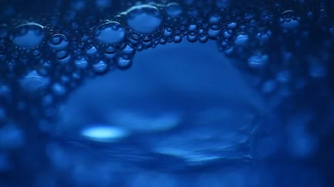 Closeup of Air bubbles Stock Footage 42299322