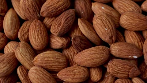 Closeup of Almond Stock Footage 266083202