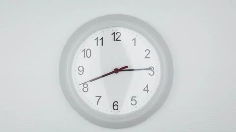 Closeup animation watch with background hand ticking fast forward timelapse.. Stock Footage 272758988
