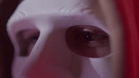 Closeup at anonymous person works on the computer, inputs code, gaming Stock Footage 147669756