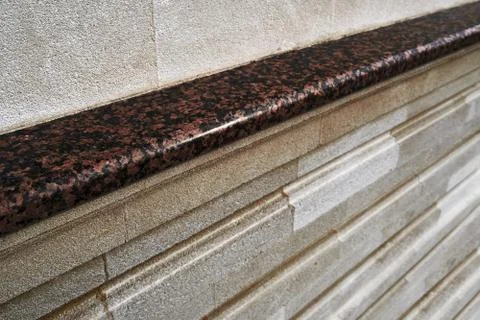 Closeup of architectural element for background or texture Stock Photos