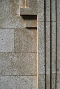Closeup of architectural element for background or texture Stock Photos