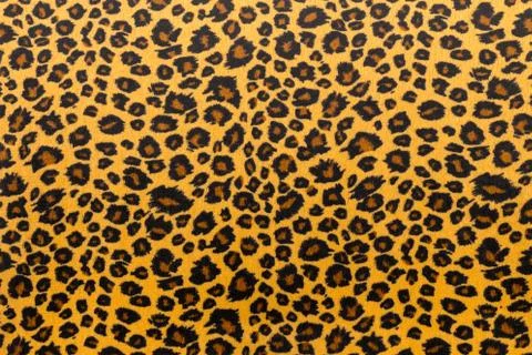 Closeup artificial tiger skin pattern Stock Photos