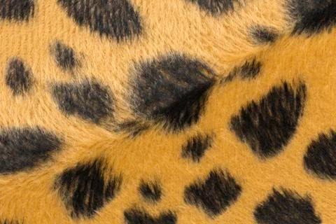 Closeup artificial tiger skin pattern Stock Photos