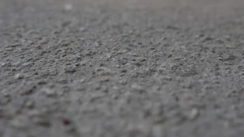 Closeup of asphalt texture. Moving forward. Stock-Footage 286100138