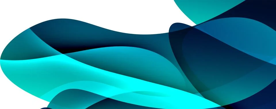 Closeup of azure wave pattern on white background イラスト素材