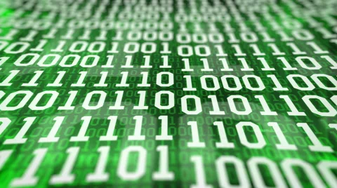 Closeup of binary code. 库存影片 58939783