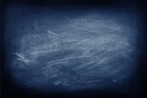 Closeup of blue chalkboard background Stock Photos