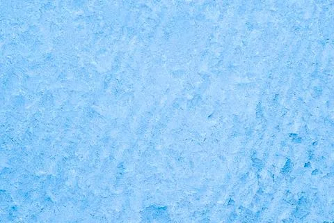 Closeup to blue ice background texture Foto stock
