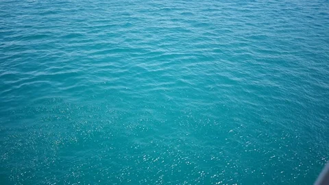 Closeup of blue sea Stock Footage 112757886
