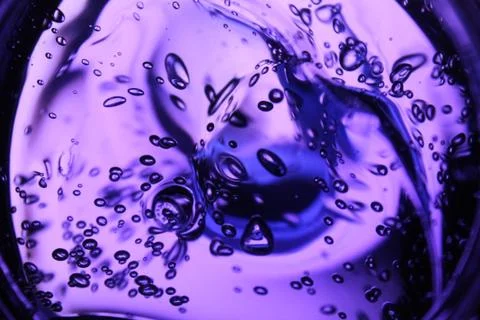 Closeup of bubbles in a jar Photos