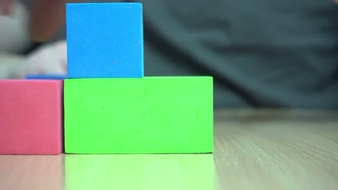 Closeup of building tower Stock Footage 71060723