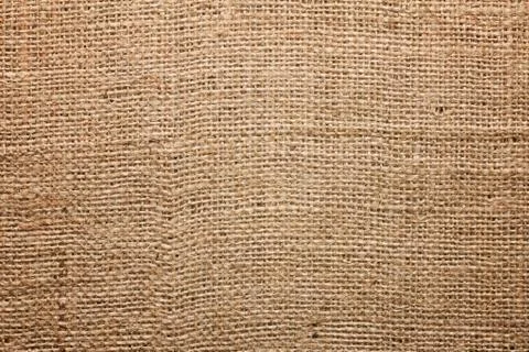 Closeup of burlap background Stock Photos