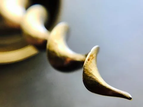 Closeup of a c ork screw Stock Photos