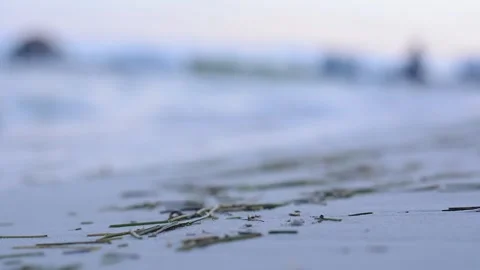 Closeup Calm Waves of the Sea. Stock-Footage 241550148