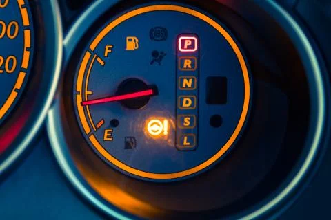 Closeup car dashboard Stock Photos