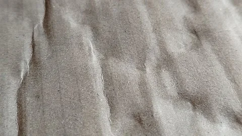 Closeup of cardboard surface, For creativity space. Stock Footage 328616538