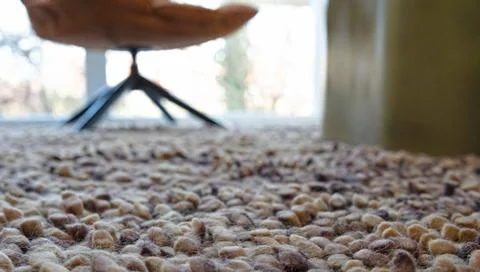 Closeup of carpet, useful as background Stock Photos