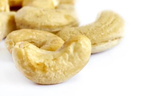 Closeup of cashew nuts Stock Photos
