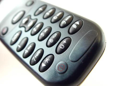 Closeup of cellular phone Stock Photos