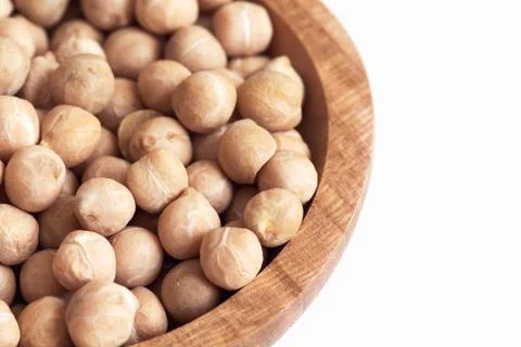 Closeup of chickpeas Stock Photos