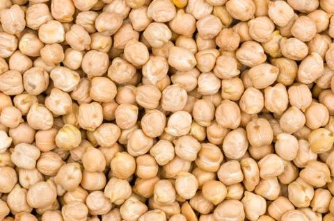 Closeup chickpeas texture 库存照片