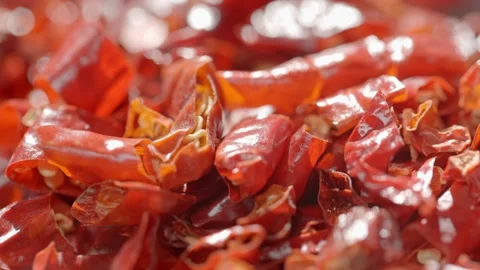 Closeup of chilli Stock Footage 272213309