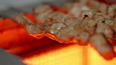 Closeup of chinese bbq Video stock 272213743