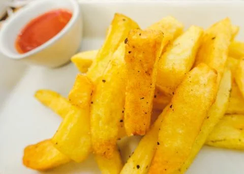 Closeup of chips 스톡 사진