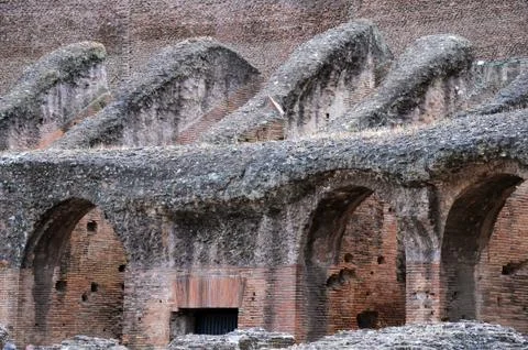 Closeup Ciliseum Interior Stock Photos