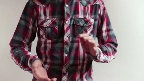 Closeup of clapping hands man 動画素材 99276518