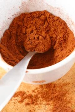 Closeup cocoa Stock Photos