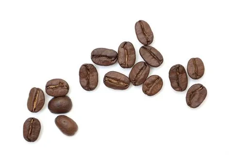 Closeup of a coffee beans 스톡 사진