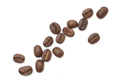 Closeup of a coffee beans Fotos Stock