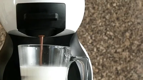 Closeup of coffee machine Stock Footage 73413455